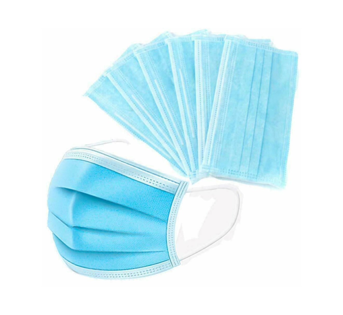 מסכה כירורגית 3 שכבות 50 יח'